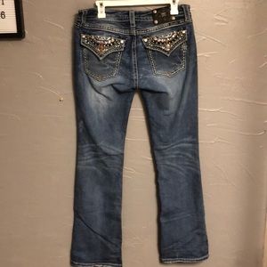 MissMe Jeans with decorative pockets